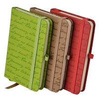 PU notebook with pen