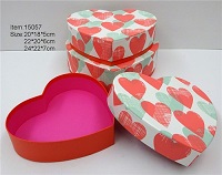 Hear Shaped Paper Gift Boxes